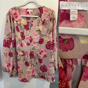 Women’s plus size 2x women’s blouse